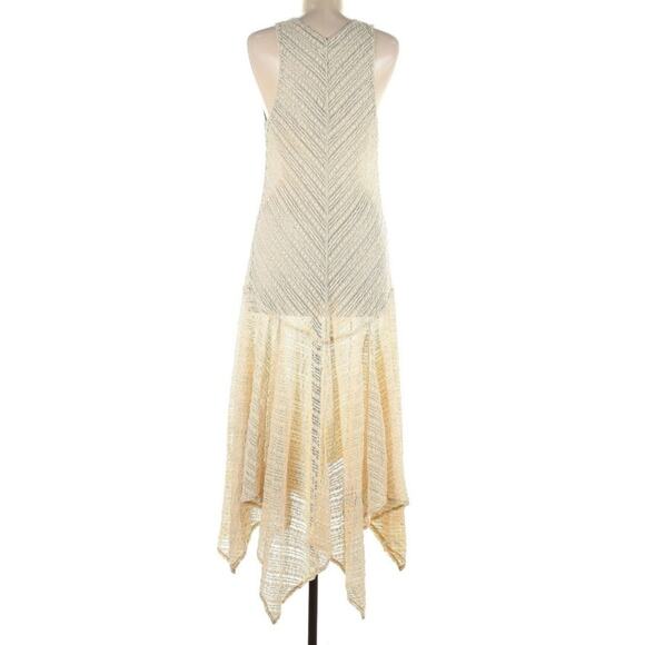 Free People Lila Ivory Asymmetrical Slip Dress - Picture 2 of 8